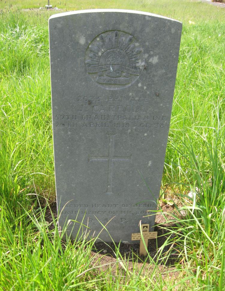 Commonwealth War Grave Kilturra Cemetery