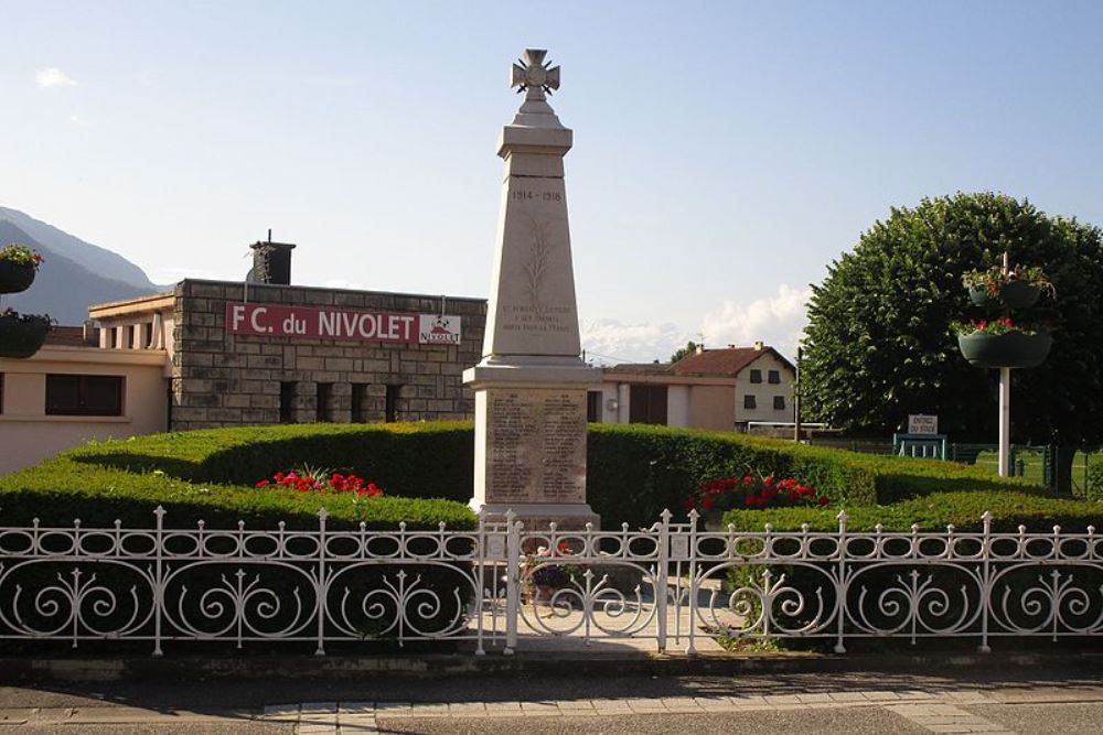 Oorlogsmonument Saint-Alban-Leysse