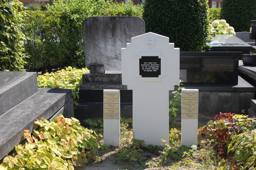 Belgische Oorlogsgraven Rumbeke