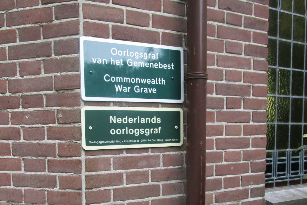 Oorlogsgraf van het Gemenebest Woubrugge #3