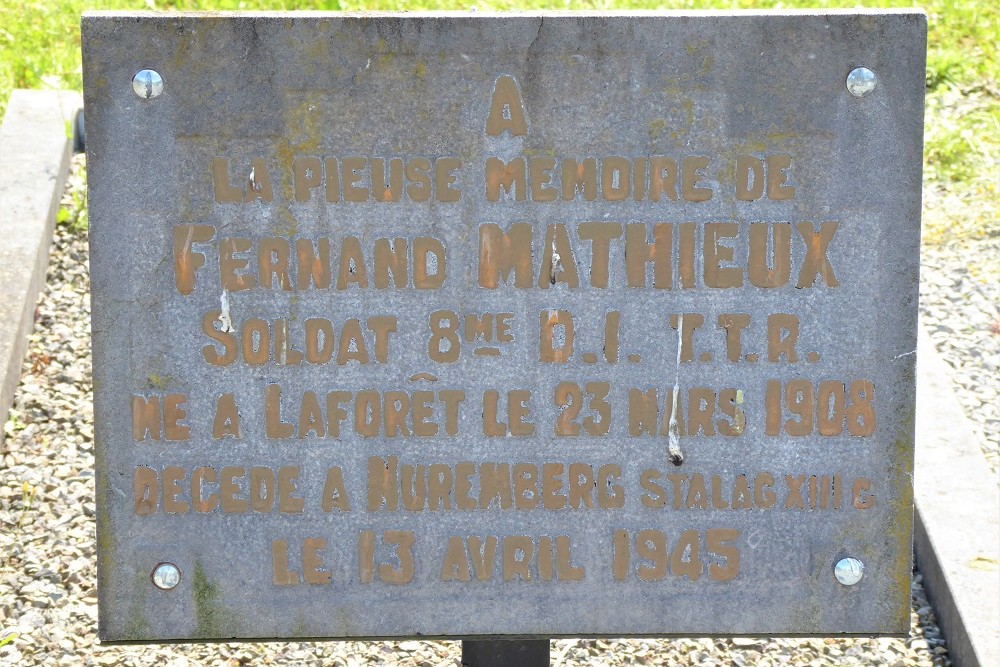 Belgian War Graves Lafort