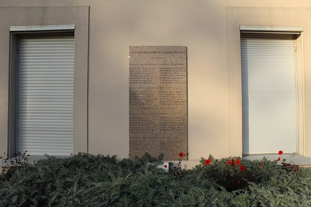 Monument Tweede Wereldoorlog Gemeentehuis Chelles