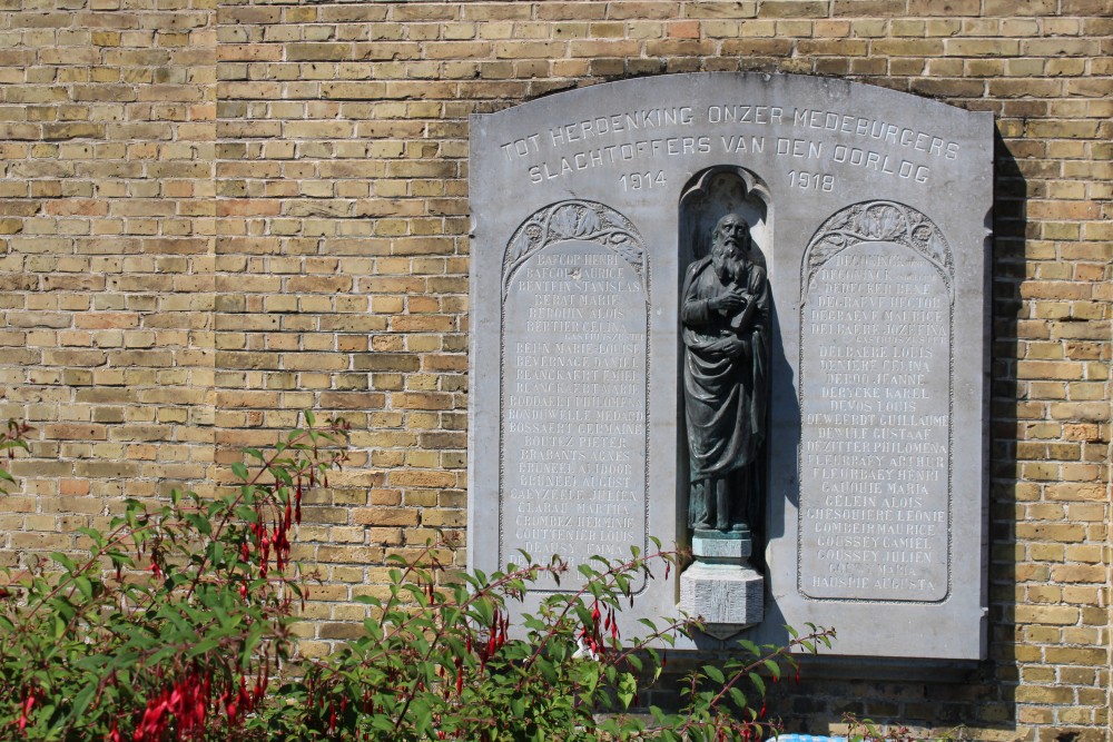 Memorials Civilian Victims WW I and WW II - French and British Soldiers WW I #3