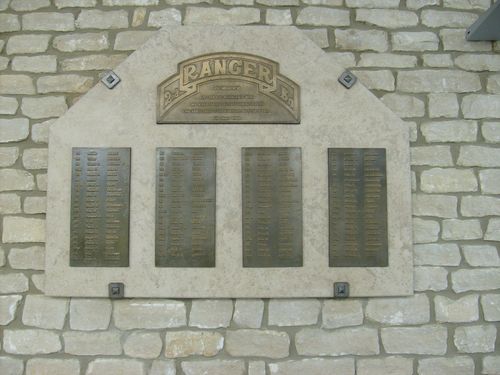 Gedenkteken Gesneuvelde Rangers Pointe du Hoc