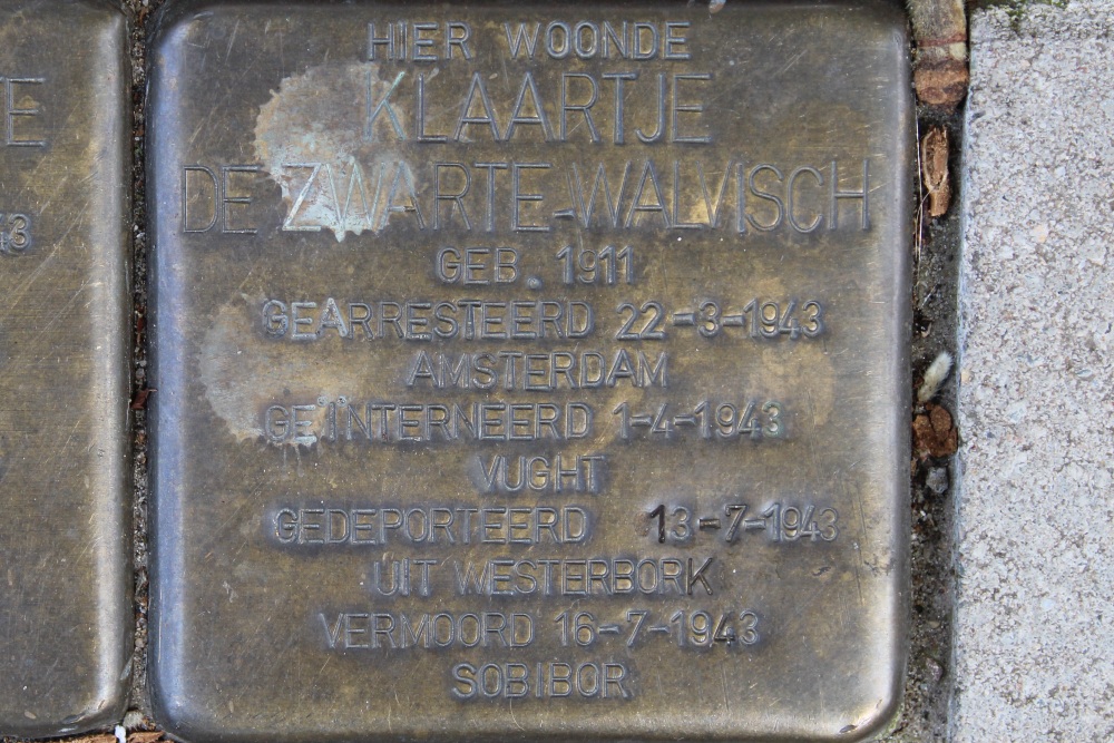 Stolpersteine Tweede Oosterparkstraat 245 #3