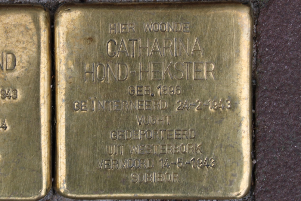 Stolpersteine Nieuwe Achtergracht 20 #4