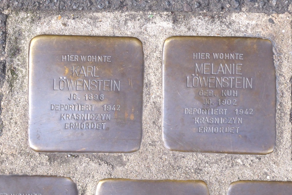 Stolpersteine Erthalstrasse 11 #4