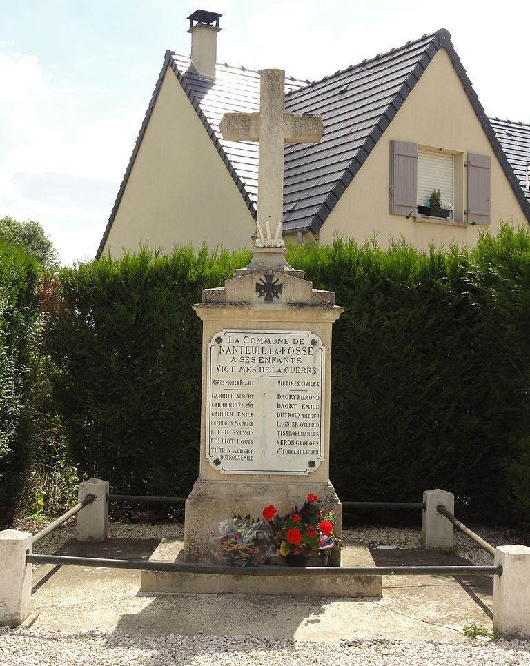 Monument Eerste Wereldoorlog Nanteuil-la-Fosse
