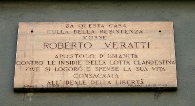 Gedenkteken Roberto Veratti