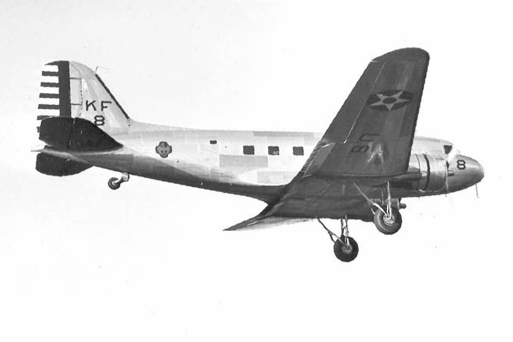 Crashlocatie Douglas C-39 (DC-2) 38-510