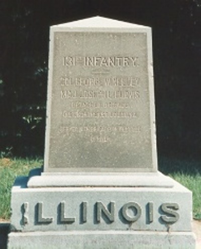 131st Illinois Infantry (Union) Monument