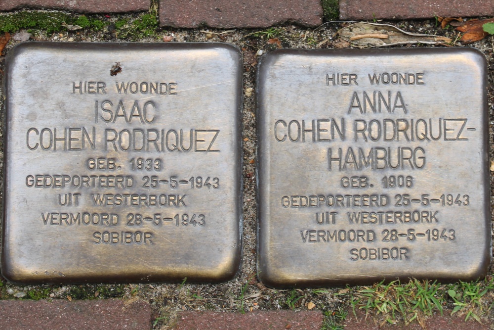 Stolpersteine Nieuwe Amstelstraat 18 #2