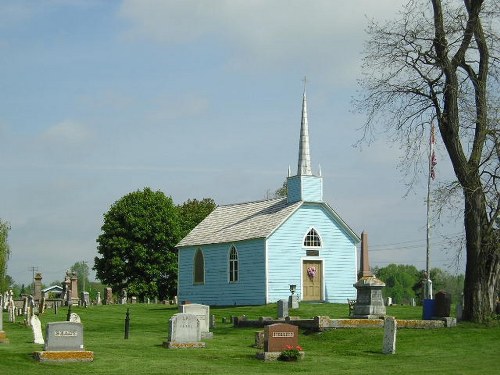 Oorlogsgraf van het Gemenebest Blue Church Cemetery