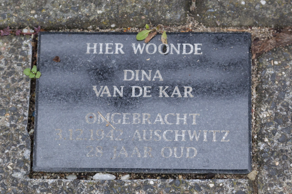 Memorial Stones Weidestraat 10 #3