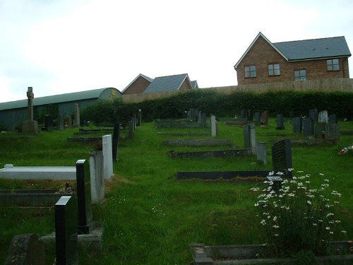 Commonwealth War Grave Llanfair Caereinion Cemetery