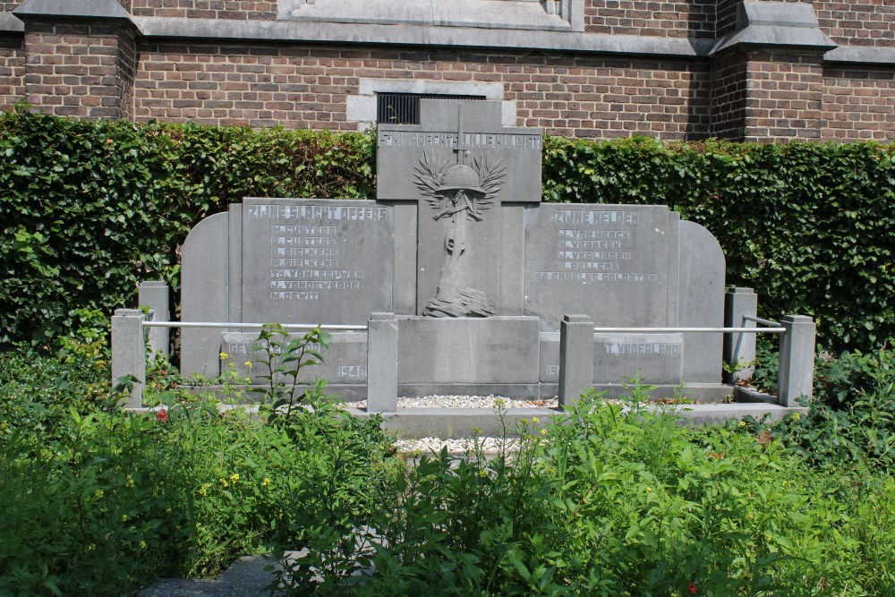 Monument Tweede Wereldoorlog Sint-Huibrechts-Lille