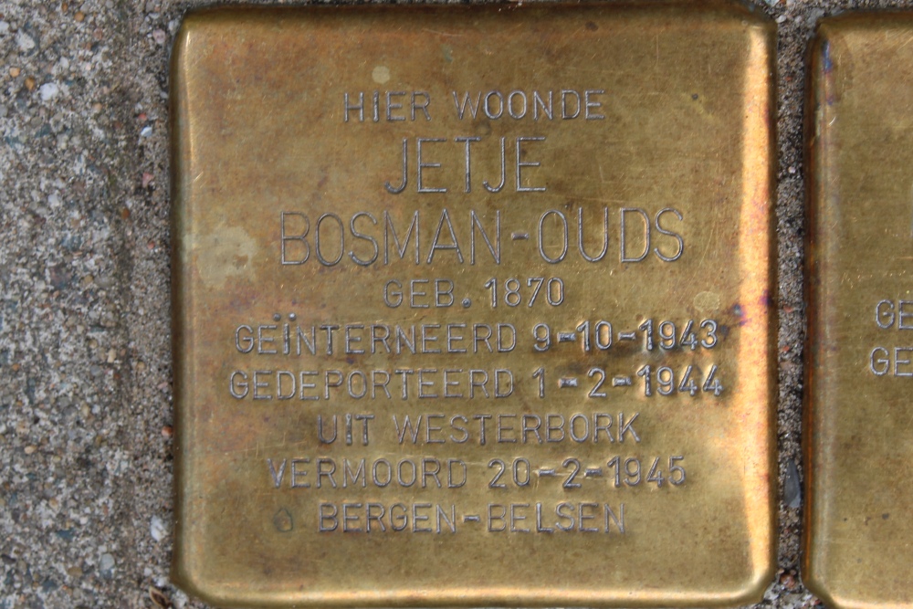 Stolpersteine Trompenburgstraat 36 #2