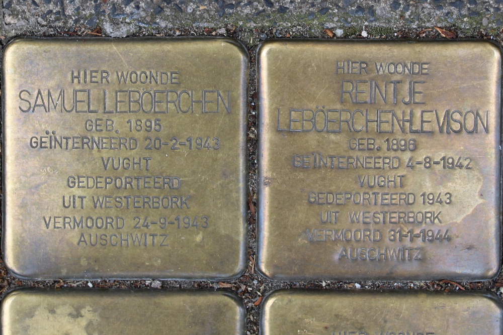 Stolpersteine Plantage Middenlaan 28 #2