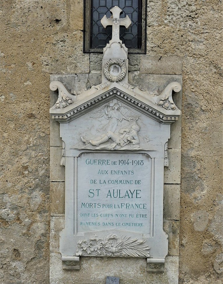 Monument Eerste Wereldoorlog Saint-Aulaye