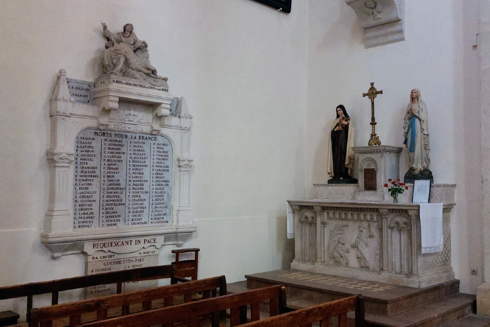 Oorlogsmonument glise Saint-Pierre de Romanche-Thorins #1