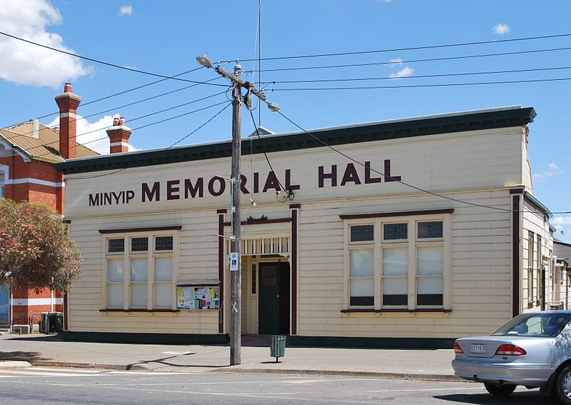 War Memorial Hall Minyip
