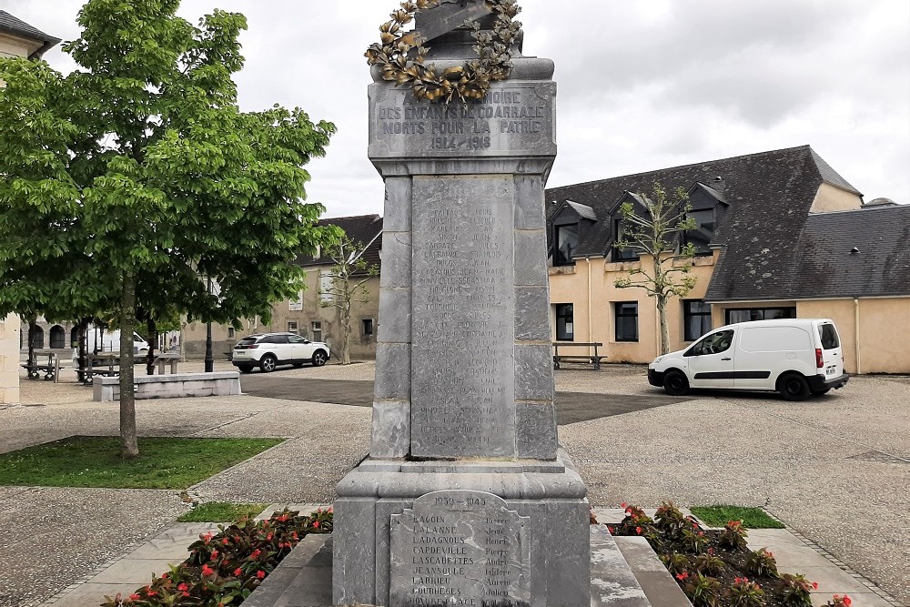 Oorlogsmonument Coarraze #2