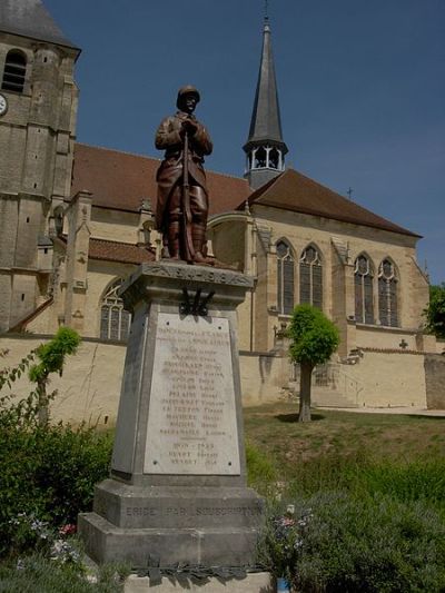 Oorlogsmonument Soulaines-Dhuys