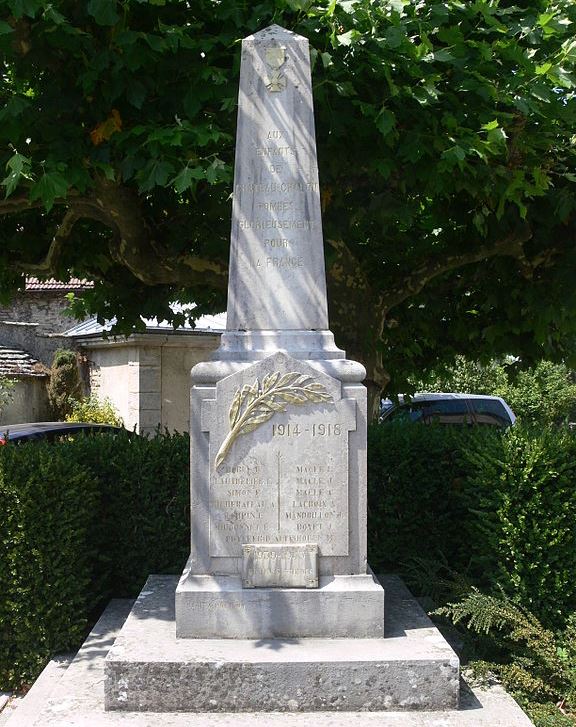 War Memorial Chteau-Chalon