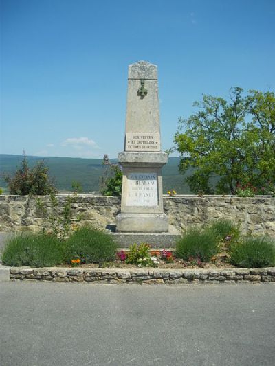 War Memorial Blauvac