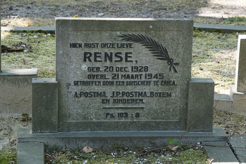 Dutch War Graves Municipal Cemetery Klazienaveen