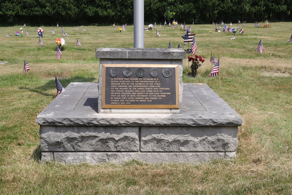 Veterans Memorial Rose Hill Cemetery Akron #2