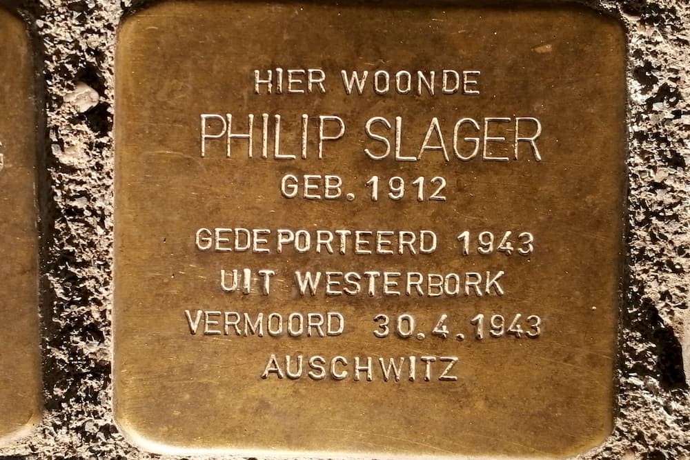 Stolpersteine Zandpad 40 #3