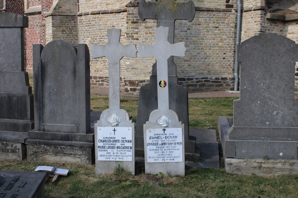 Belgische Oorlogsgraven Reningelst