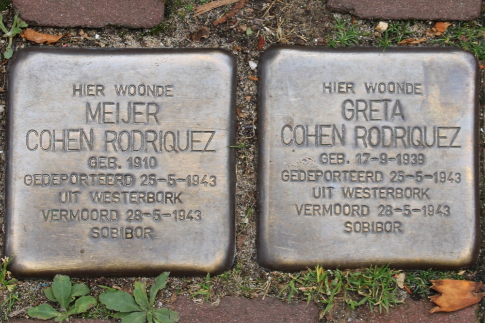 Stolpersteine Nieuwe Amstelstraat 18 #3