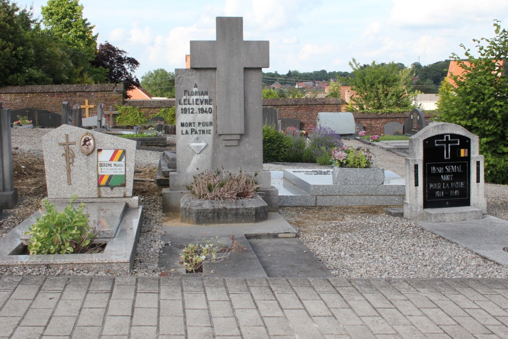 Belgische Oorlogsgraven La Hulpe