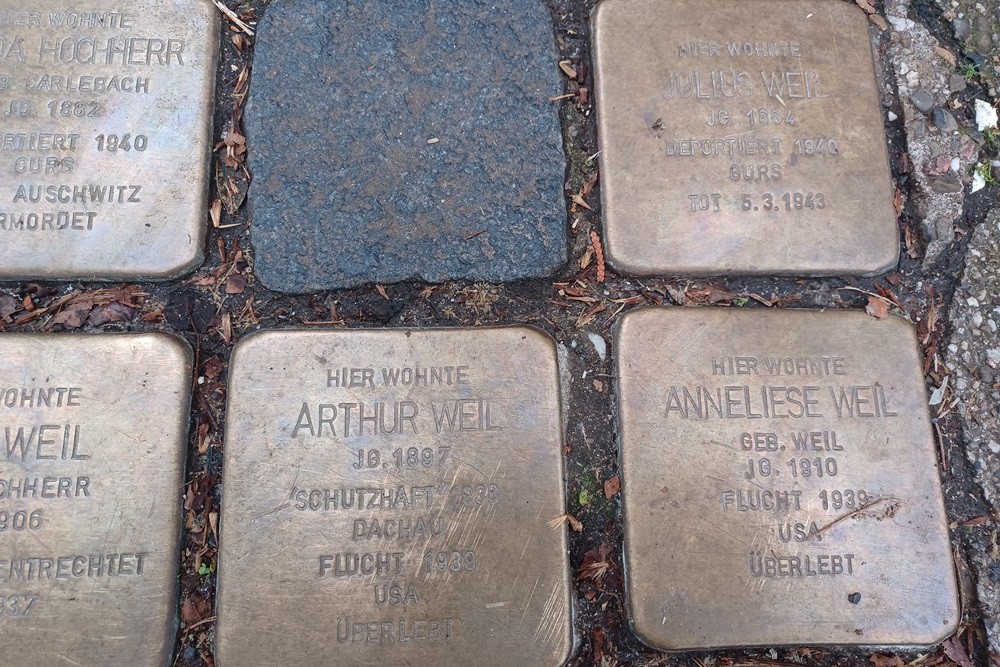 Stolpersteine Uferstrae 20 #3