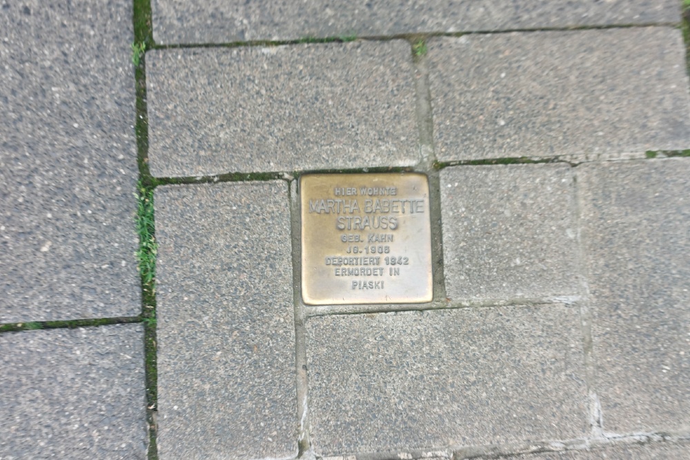 Stolperstein Schlossstrae 23 #1