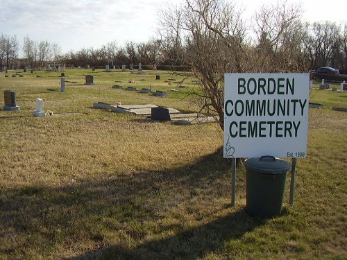 Oorlogsgraf van het Gemenebest Borden Cemetery