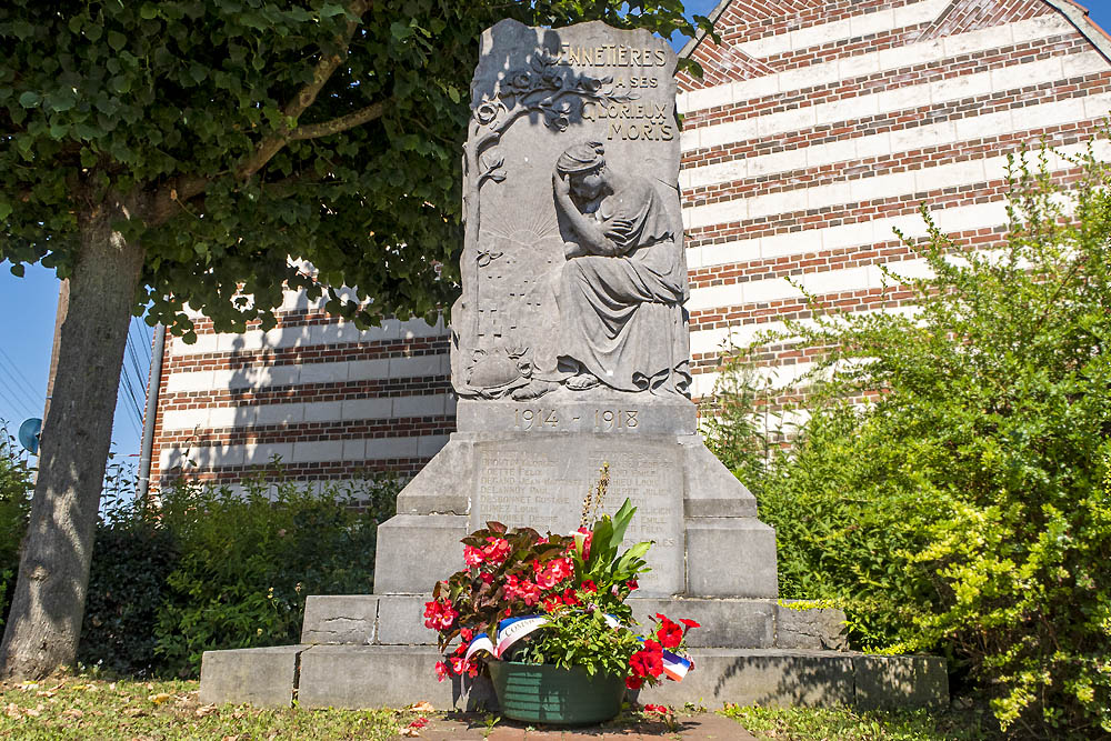 Oorlogsmonument Ennetires #2