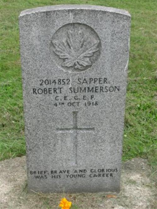 Commonwealth War Grave Edgewood Cemetery