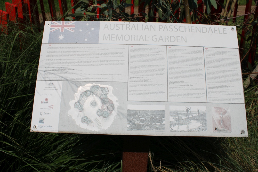 Passchendaele Memorial Garden Australi	 #5