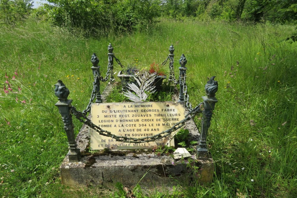 Tomb Georges Fabre Esnes-en-Argonne #1