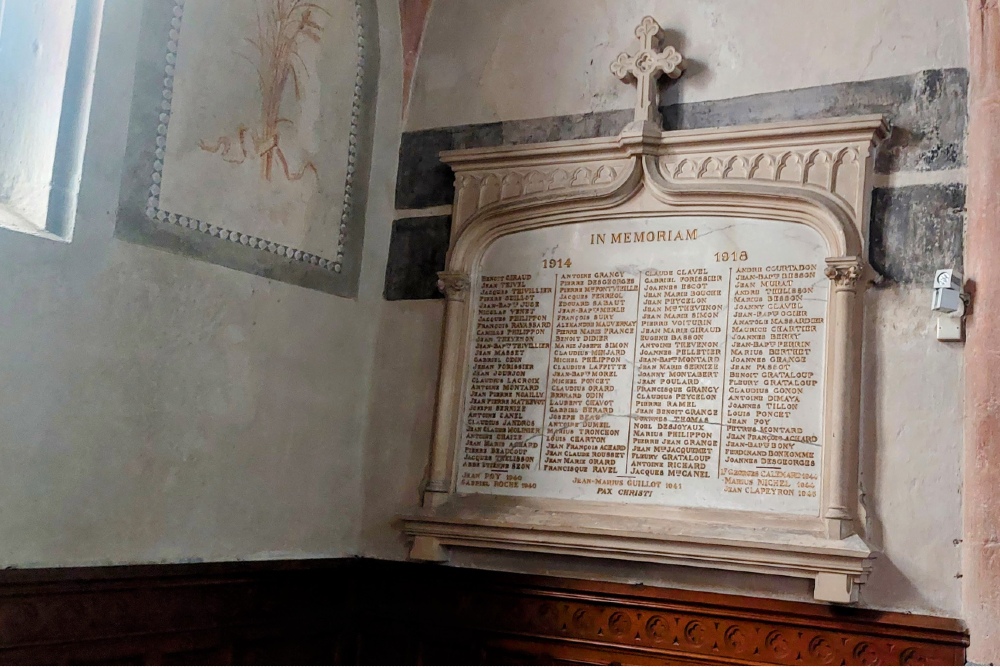 Oorlogsmonument glise Saint-Galmier #1