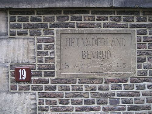 Memorial Brick Liberation of the Netherlands