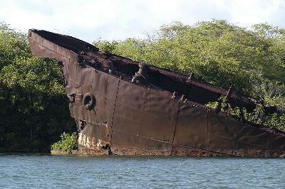 Remains American Ammunition Ship Pearl Harbor