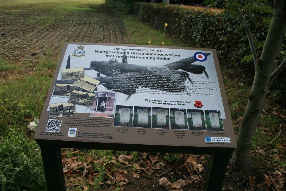 Crash Site British Lancaster Bomber Boekel