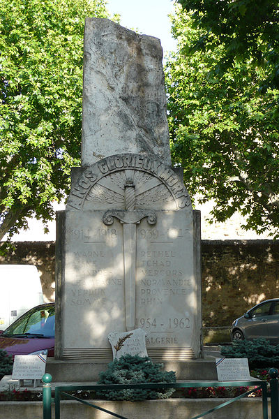 Oorlogsmonument La Tour-d'Aigues