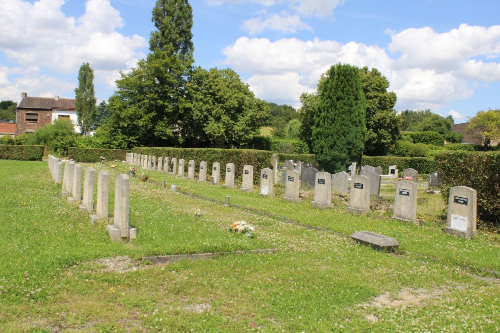 Belgian Graves Veterans Chtelineau Cimetire de la Floche #1