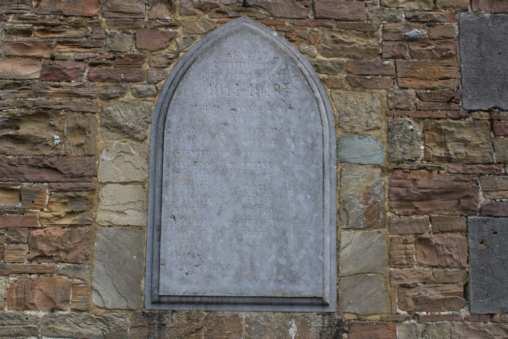 Memorials First and Second World War Saint-Gérard #3