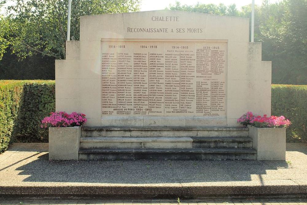 War Memorial Chlette-sur-Loing